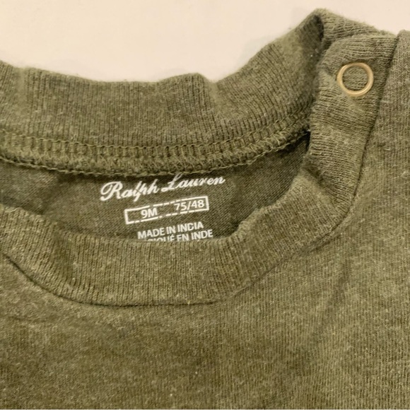 Ralph Lauren Baby Set of 2 Tee Shirts - 9 Months - Picture 6 of 7